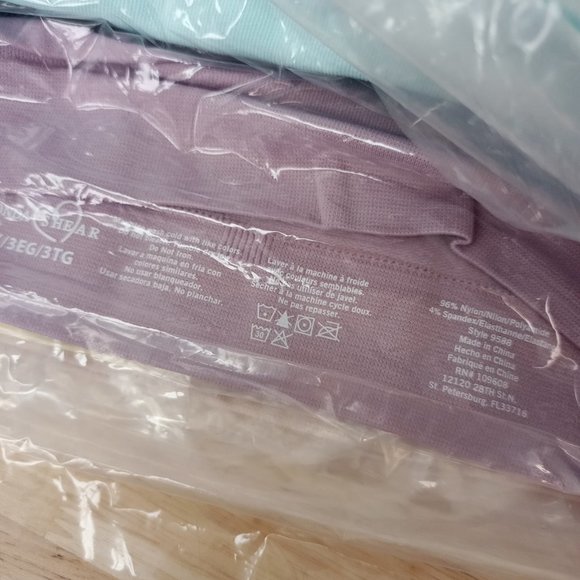 Rhonda Shear 4-Pack Ahh Bra, LARGE - Picture 3 of 7